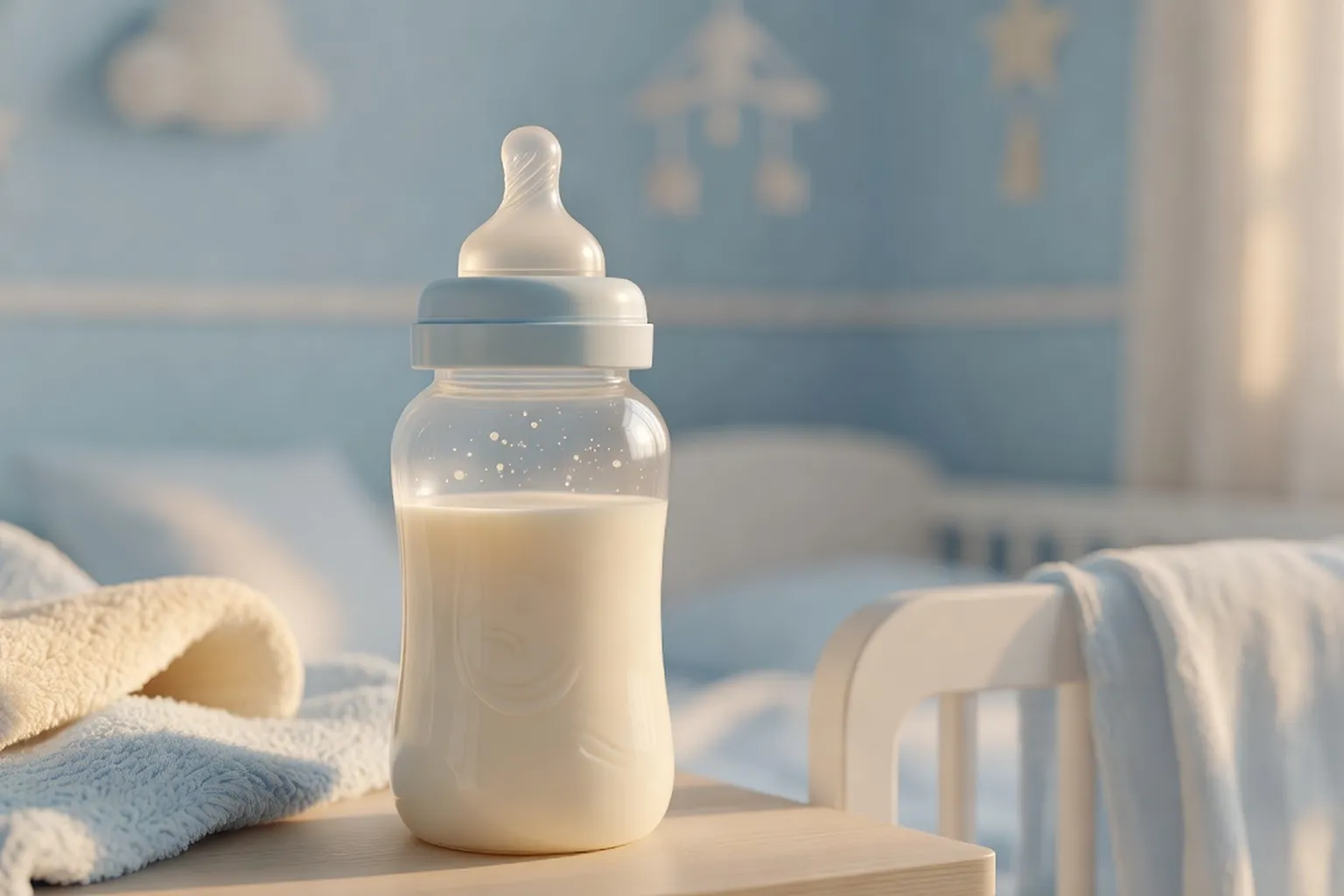 Biberon : calculer la quantité de lait avec la règle d'Appert